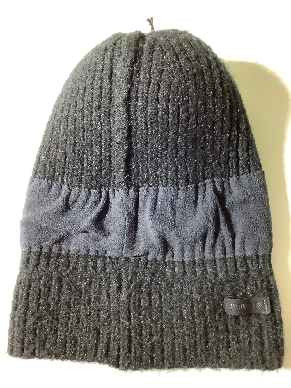 Columbia black beanie